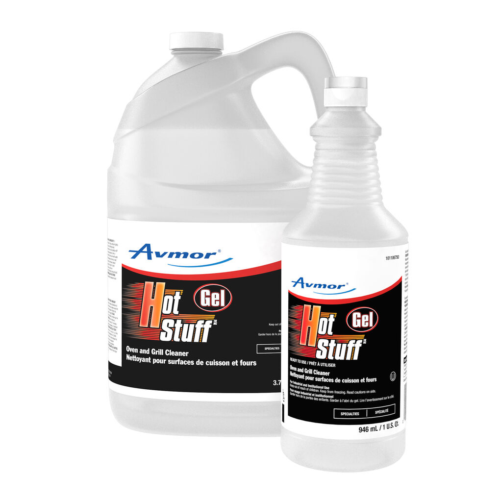 Hot Stuff Gel Oven and Grill Cleaner, 946ml, 6/CT